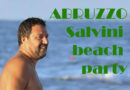 Salvini beach party