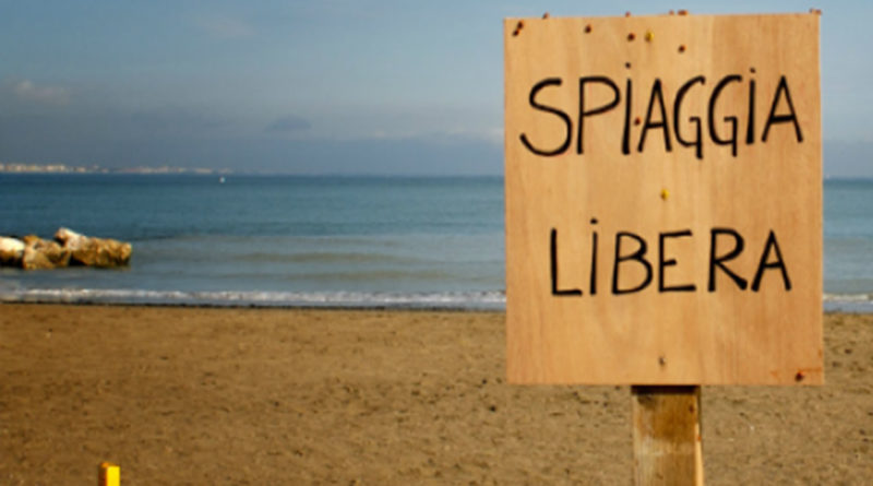 spiaggia libera