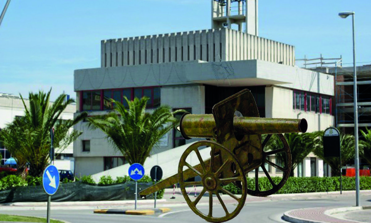 giulianova chiesa cannone