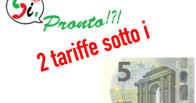 si pronto 5 euro tariffe