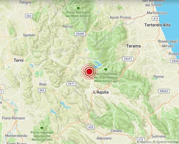 Montereale AQ Terremoto 20 marzo 2020