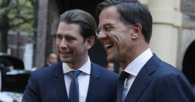 Sebastian Kurz e Mark Rutte