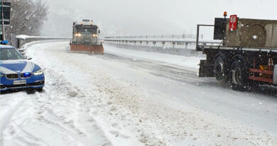 polizia neve