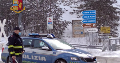 polizia neve