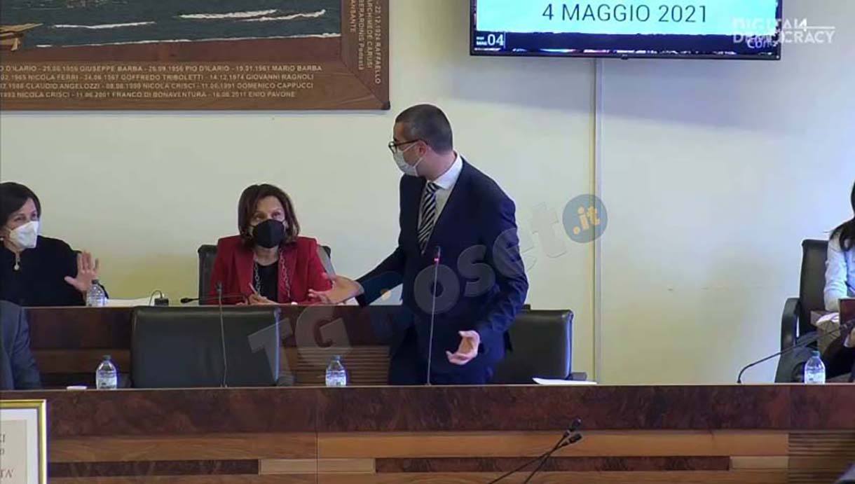 Orazio Vannucci Roseto Consiglio Comunale Sottopassi