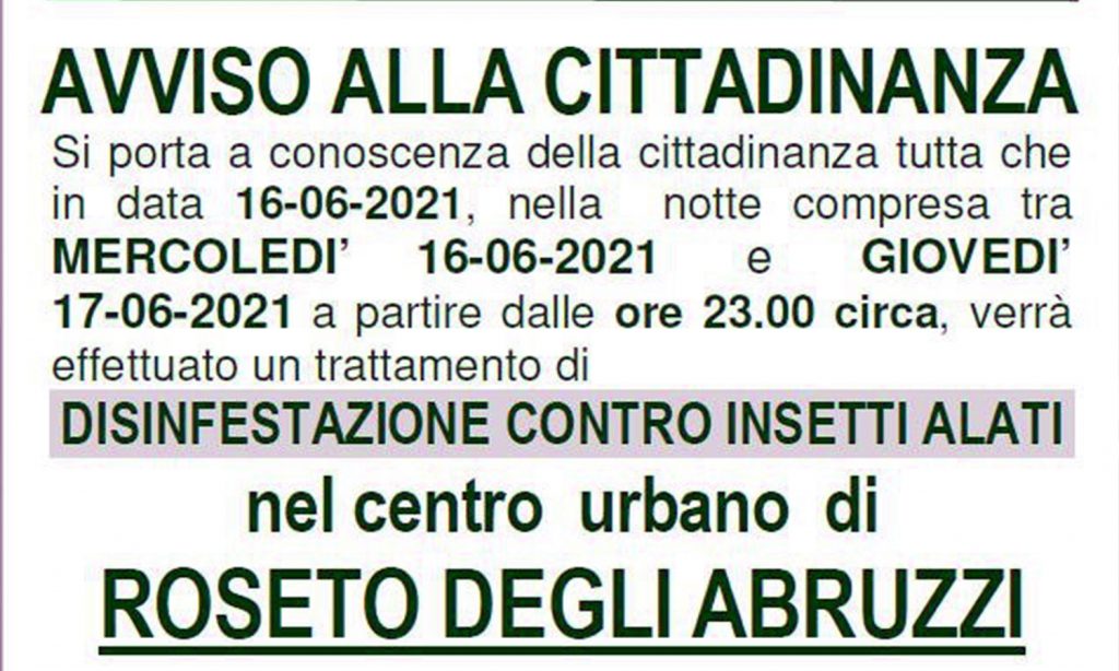 disinfestazione