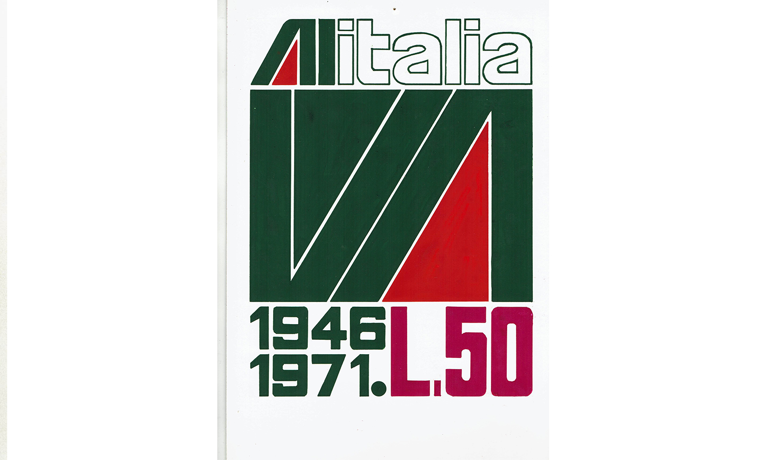 francobollo alitalia