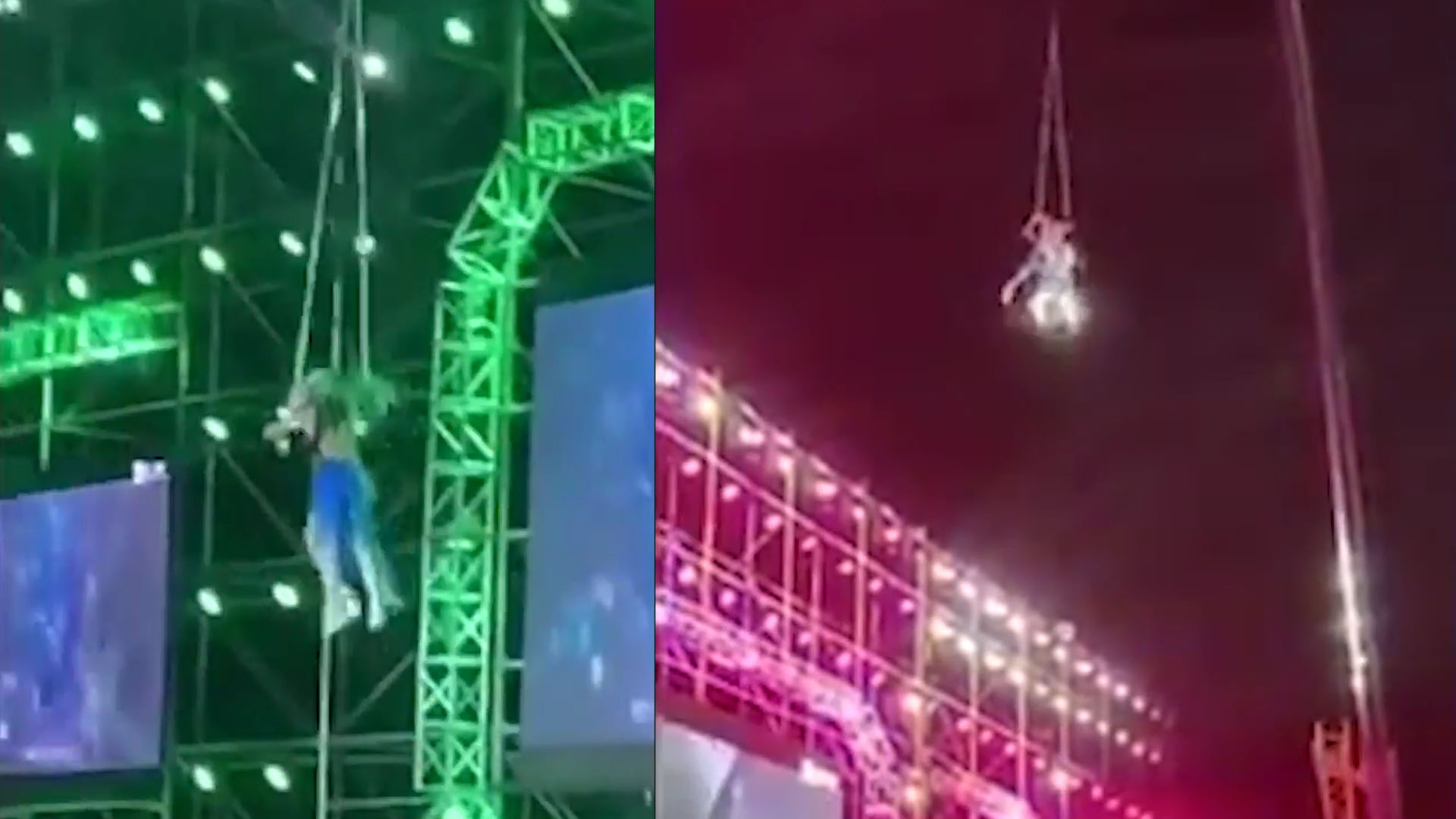 circo trapezista morte