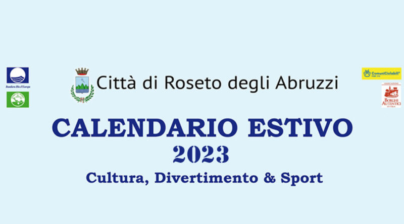 roseto calendario manifestazioni