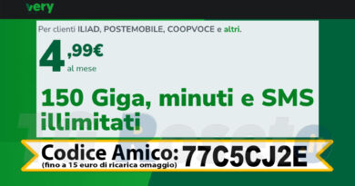 77C5CJ2E - Very Codice Amico Giugno 2024