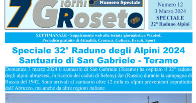 7 giorni roseto speciale alpini