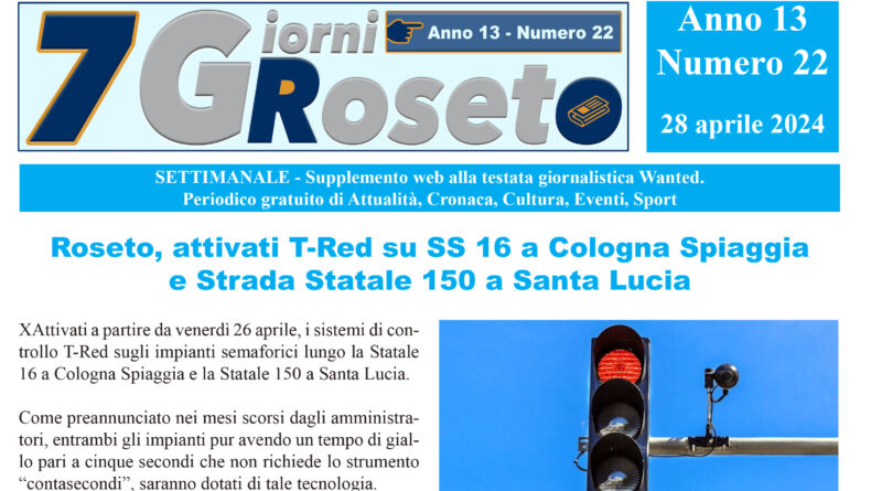 7 Giorni Roseto numero 22 - 2024