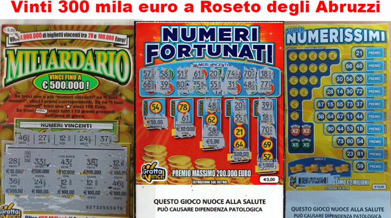 gratta e vinci roseto