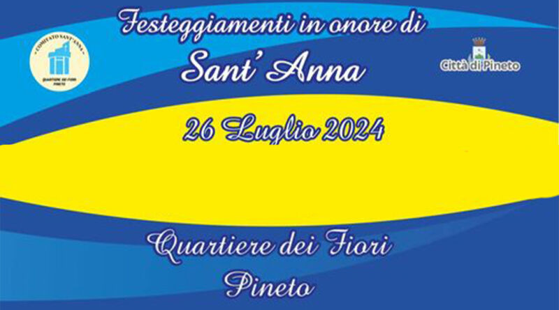 pineto festa sant'anna