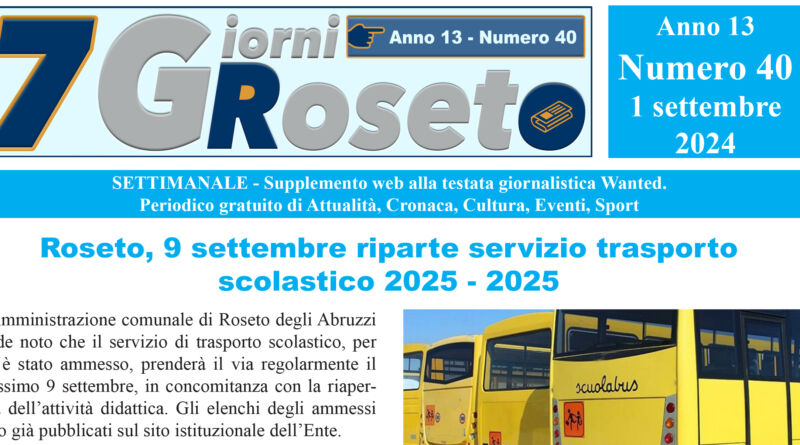 7 giorni roseto