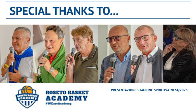 Academy Basket Roseto